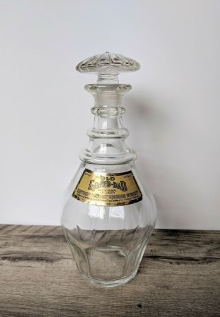 Old Grand - Dad Bicentennial Whiskey Dencanter Bottle Bourbon Liquor 4/5 Qt