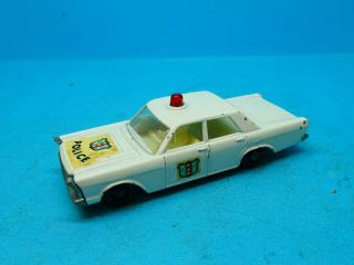 c1960s MATCHBOX Lesney POLICE CAR Diecast Toy Model Vehicle No 55 2