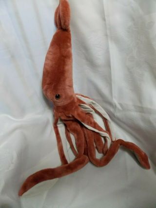 Giant Squid Plush Knickerbocker Prototype Vintage 1970 