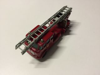 Matchbox Series King Size Merryweather Fire Engine No 15.  Lesney Made in England 2