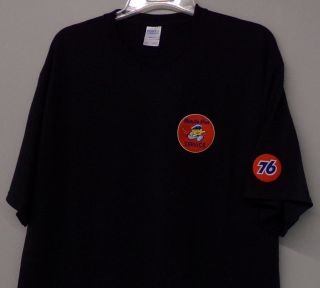 Union 76 Minute Man Service 1950 ' s Logo Embroidered T - Shirt S - 6XL,  LT - 4XLT 2