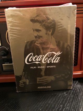 Coca Cola Slipcase Set Books Of 3 Film Music Sports By Scott Ridley Assouline