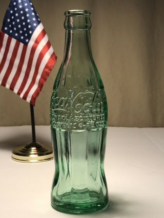 PAT ' D DEC.  25,  1923 Coca - Cola Hobbleskirt Coke Bottle - DALLAS,  TEX.  Texas 3
