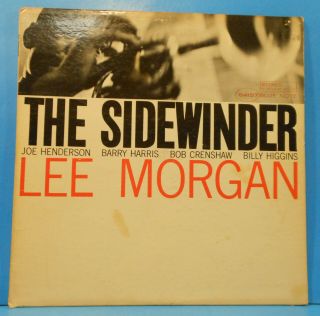 Lee Morgan The Sidewinder Lp 1964 Stereo Rvg Ear Vg/vg,