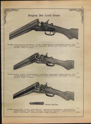 1904 Advertisement Hilder Wright Arms Belgian Bar Lock Shot Gun Raynolds Purdey