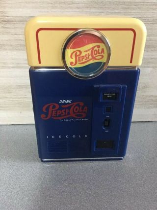 Vintage Pepsi Vending Machine Plastic Radio