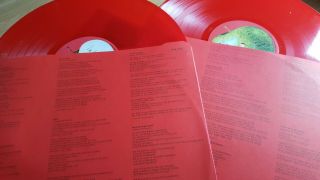 THE BEATLES 1962 - 1966 RED ALBUM UK 1st PCSPR 717 RED VINYL EX/EX, 3