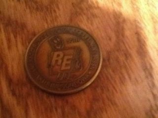 50th Anniversary Winnebago Rural Electric Cooperative Assn Coin