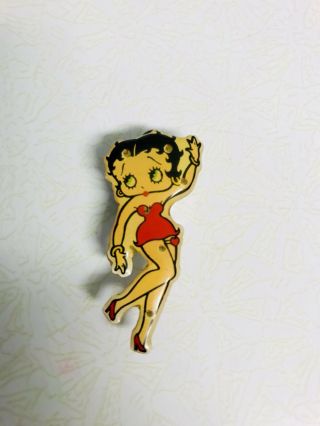 Vintage Betty Boop Light Up Battery Operated Magnet Necklace Charm