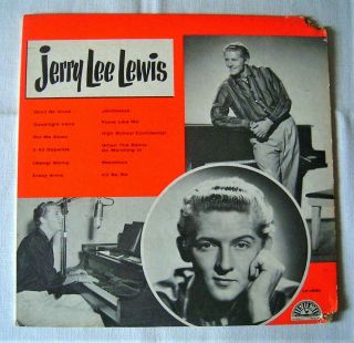 Vg,  Jerry Lee Lewis 1958 Sun Record Company Lp1230