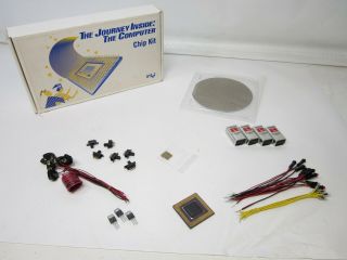 Vintage INTEL THE JOURNEY INSIDE: THE COMPUTER CHIP INCOMPLETE KIT 2
