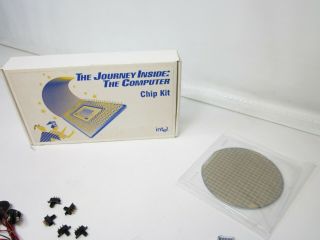 Vintage INTEL THE JOURNEY INSIDE: THE COMPUTER CHIP INCOMPLETE KIT 5