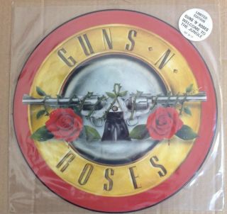 Guns N Roses - Welcome To The Jungle - Rare Picturedisk Vinyl