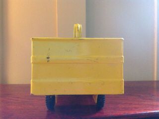 1960s Buddy L Diecast Coca - Cola Carrier Truck - Yellow 3