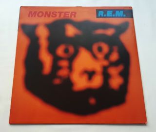 R.  E.  M.  Monster Rare Eu Vinyl Lp 9362 45740 - 1 Ex Warner Bros 1994 Rem