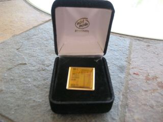 Intel Pentium Processor Computer Chip In Lapel Pin Vintage Great Gift