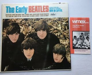 The Early Beatles - Capitol Mono T 2309 Rare Nm - W/ Xtra Insert