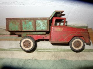 Vintage Tonka Toys Pressed Steel Dump Truck 60 