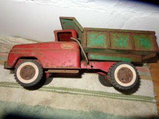 Vintage Tonka Toys Pressed Steel Dump Truck 60 ' s Parts or Restoration 2
