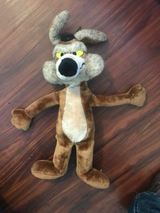 Rare Version 24” 1978 Vintage Wile E Coyote Toy Stuffed Characters