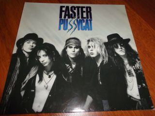 Faster Pussycat ‎– Faster Pussycat.  Org,  1987.  In.  Rare