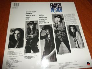 Faster Pussycat ‎– Faster Pussycat.  org,  1987.  in.  rare 2
