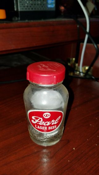 Vintage Pearl Beer XXX Salt / Pepper Shaker Rare TEXAS 2