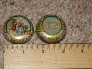 Vintage D L Clark Zig Zag Confection Miniature Tin Mckeesport Pa