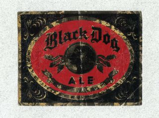 Beer Label - Canada - Black Dog Ale - Newfoundland Bry.  Ltd.  - St.  John 