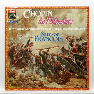 SAMSON FRANCOIS - CHOPIN les polonaises nos.  1 - 10 EMI 2xLPs NM 4