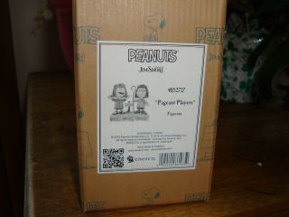 Jim Shore Pageant Players Figurine Peppermint Patty & Marcie 7