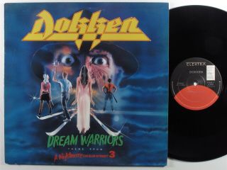 Dokken Dream Warriors Theme From Nightmare On Elm Street 3 Elektra 12 " Nm