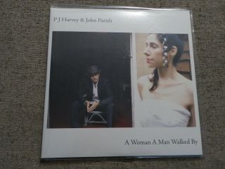 P J Harvey & John Parish - A Woman A Man Walked By Vinyl Lp,  Poster - 2009