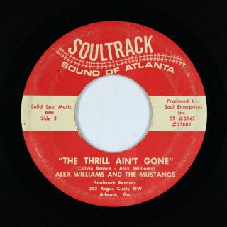 Funk 45 - Alex Williams & The Mustangs - The Thrill Ain 