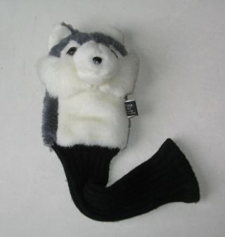 Siberian Husky Plush Golf Head Cover