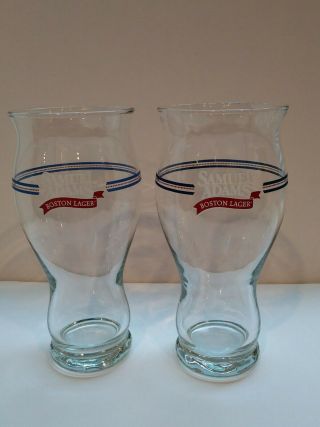 Set Of 2 Samuel Adams 20 Oz Beer Glasses
