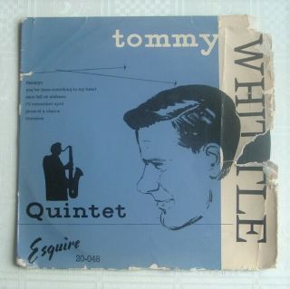 1950s Uk Jazz 10 " Lp The Tommy Whittle Quintet/esquire 20 - 048