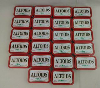 22 Empty Altoid Tins Metal Sewing Crafts Geo Cache Survival Fishing