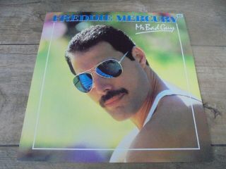 Queen/freddie Mercury - Mr.  Bad Guy 1985 Uk Lp Cbs 1st Ex,