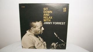 Jimmy Forrest Sit Down & Relax With Prestige Prlp - 7235 Vg,  Vg,  Mono Vangelder