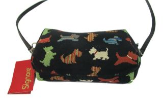 Tapestry Scottish Terrier Hip Crossbody bag by Signare LAST ONE 4