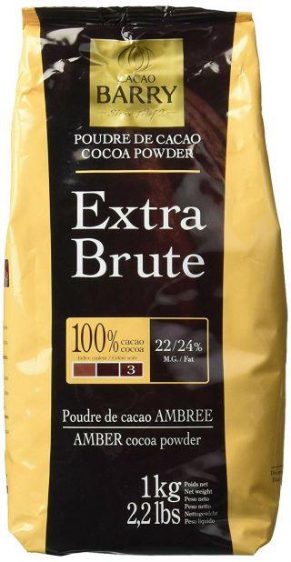 Cacao Barry Cocoa Powder Extra Brute - 2.  2 Lbs