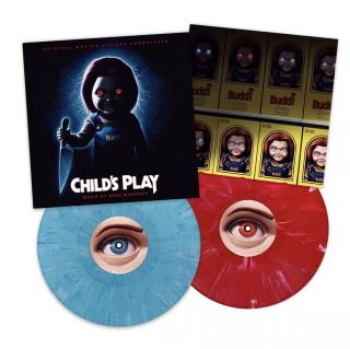 Child’s Play (2019) Motion Picture Soundtrack Blue & Red Colored Vinyl