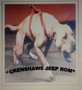 Chrenshaws Jeep Rom Pit Bull Book