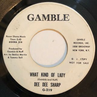 Dee Dee Sharp " What Kind Of Lady " (gamble) Rare Northern Soul 45 Listen