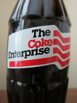 Old Coca Cola Bottle " The Coke Enterprise " - " Get Together 
