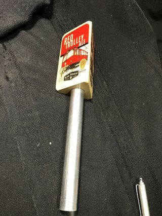 Karl Strauss Red Trolley Beer Tap Handle Rare Vintage Shorty
