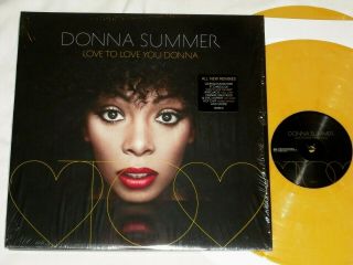 Donna Summer - Love To Love You Donna (2013) Verve Yellow Marble Pressing 2 - Lp Set