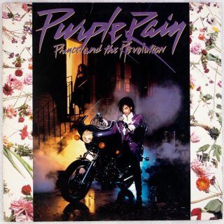 Prince & The Revolution: Purple Rain Us 1st Press W/ Poster Paisley Park Nm Lp
