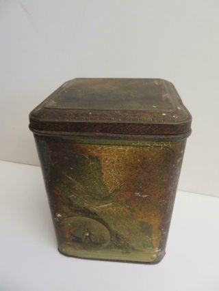 really old tin box rare CARR AND CO biscuit tin 2